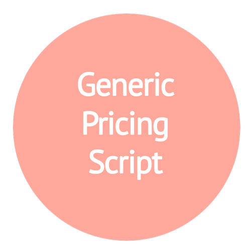 Show details for Product Using Pricing Script
